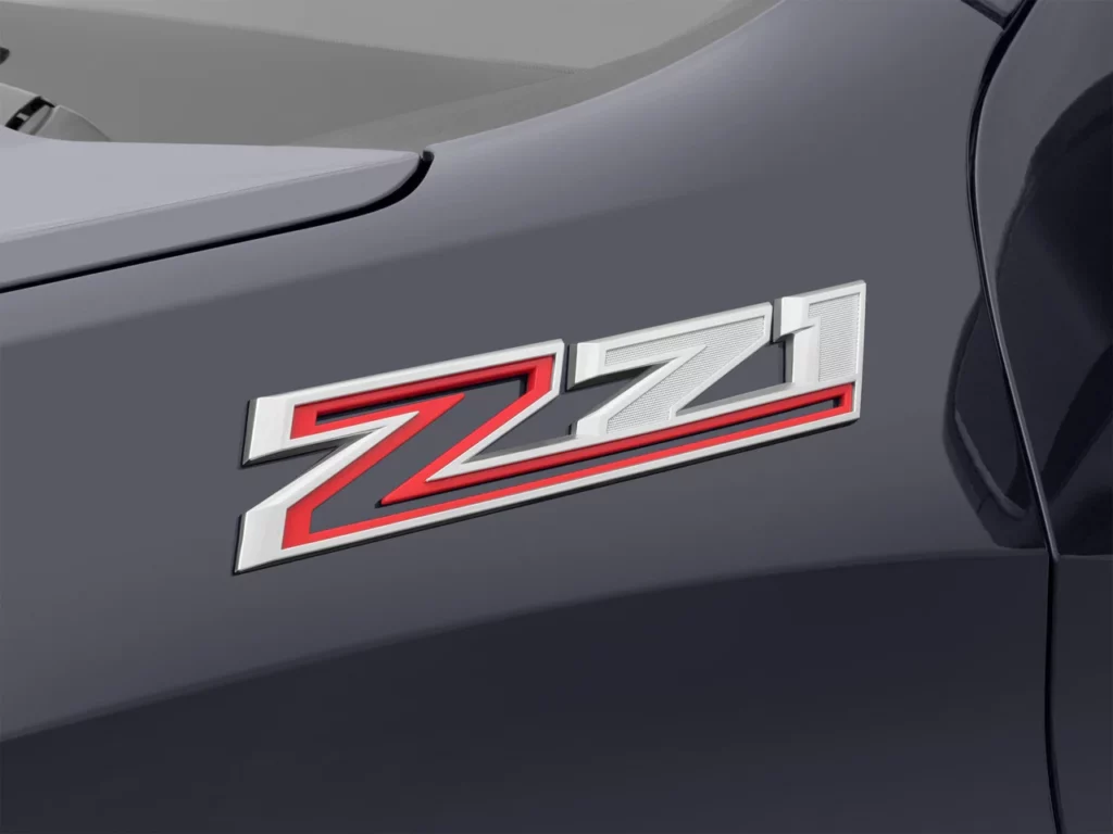 Z71 Package Badge on the Chevrolet Silverado 1500
